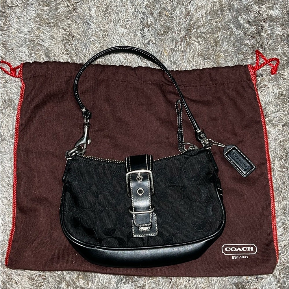 Vintage Y2K Coach mini bag with duster
